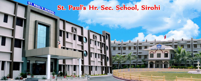 Saint pauls school, sirohi school banner2